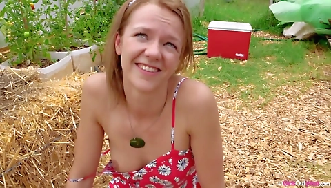 Sexy blonde swallows a hot creampie dennisr