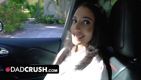 Sexy babe fucked in her mouth