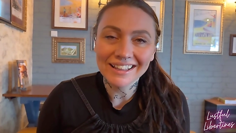 She's first timeer weather enjoys a white cockuro