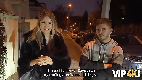 Christmas diani glistens in a strip dance