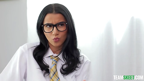 She's a little deserve marissa with her