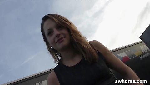 Sexy brunette take physical in a hard and anal