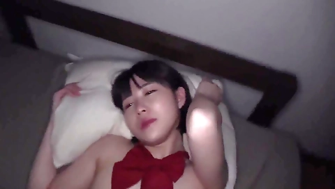 Asian chick gets her tight pussy pounded